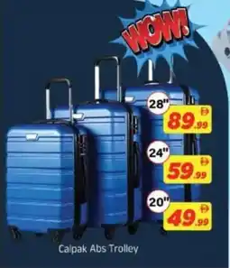 AIKO HYPERMARKET Calpak Abs Trolley offer