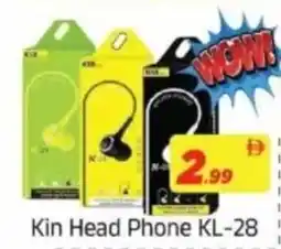 AIKO HYPERMARKET Kin Head Phone KL-28 offer