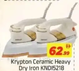 AIKO HYPERMARKET Krypton Ceramic Heavy Dry Iron KNDI5218 offer