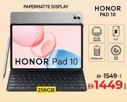 Kenz Hypermarket Honor pad 10 offer