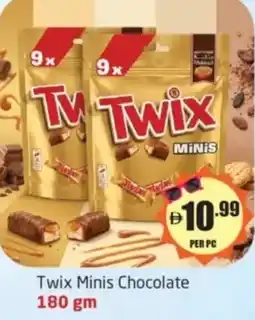 Delta Centre Twix Minis Chocolate offer