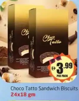 Delta Centre Choco Tatto Sandwich Biscuits offer
