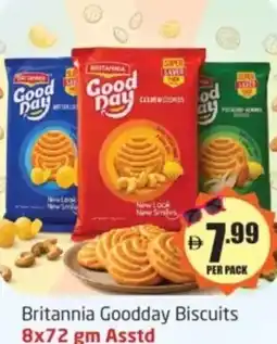 Delta Centre Britannia Goodday Biscuits offer