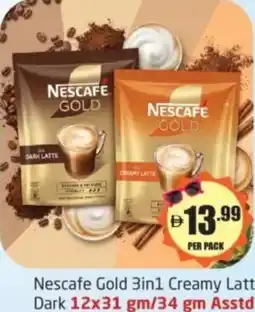 Delta Centre Nescafe Gold 3in1 Creamy Latte/Dark offer