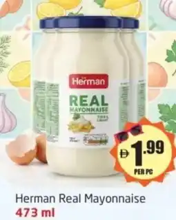 Delta Centre Herman Real Mayonnaise offer