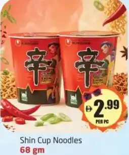 Delta Centre Shin Cup Noodles offer