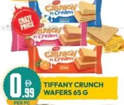 Dream Land Center Tiffany crunch wafers offer