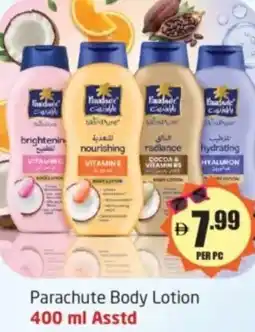Delta Centre Parachute Body Lotion offer