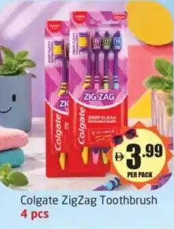 Delta Centre Colgate ZigZag Toothbrush offer
