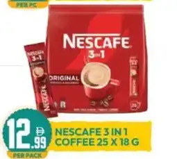 Dream Land Center Nescafe 3 in 1 coffee offer