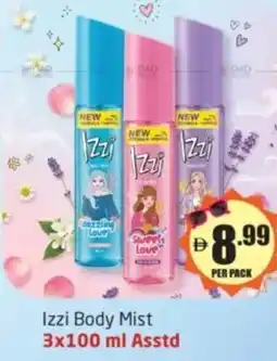 Delta Centre Izzi Body Mist offer