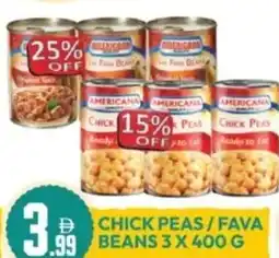 Dream Land Center Chick peas/fava beans offer