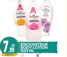 Dream Land Center Enchanteur body lotion offer