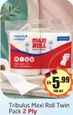 Delta Centre Tribulus Maxi Roll Twin Pack offer