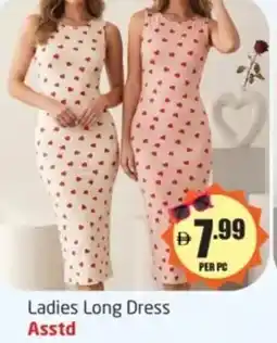 Delta Centre Ladies Long Dress Asstd offer