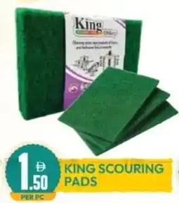 Dream Land Center King scouring pads offer