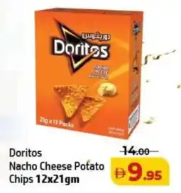 Al Hoot Doritos Nacho Cheese Potato Chips offer