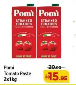 Al Hoot Pomi Tomato Paste offer