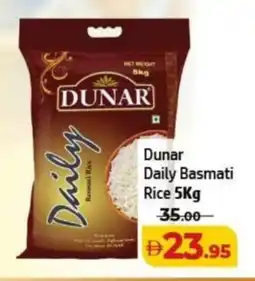 Al Hoot Dunar Daily Basmati Rice offer
