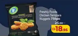Al Hoot Freshly Foods Chicken Tempura Nuggets offer
