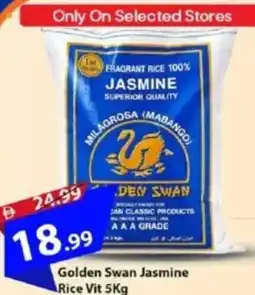 Mark & Save Golden swan jasmine rice vit offer