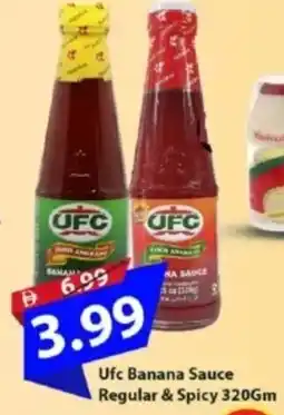 Mark & Save Ufc banana sauce regular & spicy offer