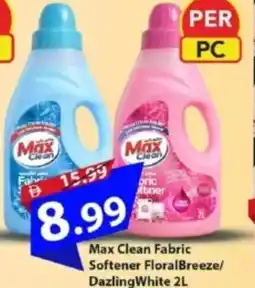 Mark & Save Max clean fabric softener floralbreeze/ dazling white offer