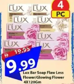 Mark & Save Lux bar soap flaw less flower/glowing flower offer