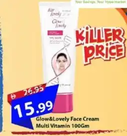 Mark & Save Glow&lovely face cream multi vitamin offer
