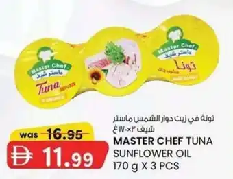 Master chef tuna sunflower oil