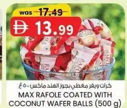 KM Trading Max rafole coated with coconut wafer balls offer