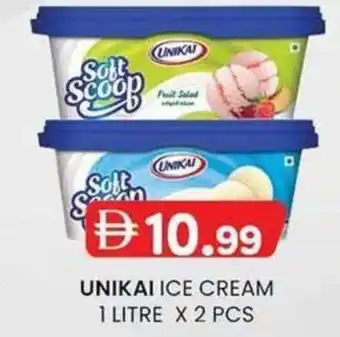 KM Trading Unikai ice cream offer