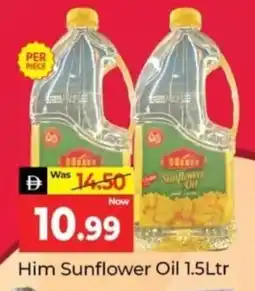 Al Madina Hypermarket Him Sunflower Oil offer