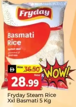 Al Madina Hypermarket Fryday Steam Rice Xxl Basmati offer