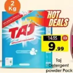 AIKO HYPERMARKET Taj Detergent powder Pack offer