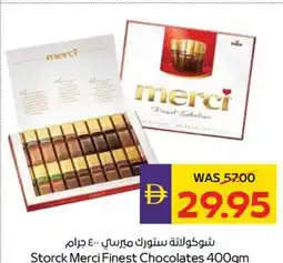 Abu Dhabi Coop Storck merci finest chocolates offer
