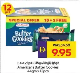 Abu Dhabi Coop Americana butter cookies offer