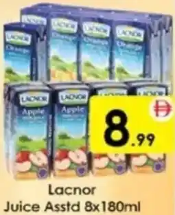 AIKO HYPERMARKET Lacnor Juice Asstd offer