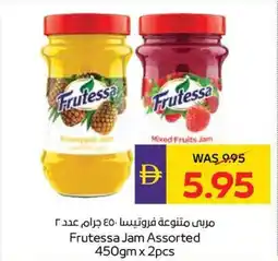 Abu Dhabi Coop Frutessa jam assorted offer