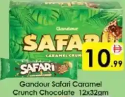 AIKO HYPERMARKET Gandour Safari Caramel Crunch Chocolate offer