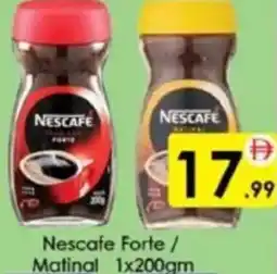 AIKO HYPERMARKET Nescafe Forte / Matinal offer