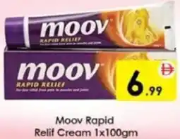 AIKO HYPERMARKET Moov Rapid Relif Cream offer