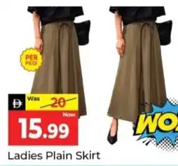 Al Madina Hypermarket Ladies Plain Skirt offer