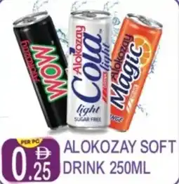 Dream Land Center Alokozay soft drink offer