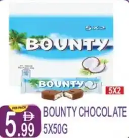 Dream Land Center Bounty chocolate offer