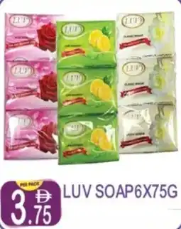 Dream Land Center Luv soap offer