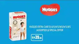 Istanbul Supermarket Huggies extra care s3 offer