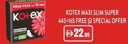Istanbul Supermarket Kotex maxi slim super offer