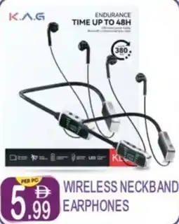 Dream Land Center Wireless neckband earphones offer