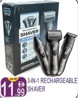 Dream Land Center 3-in-1 rechargeable shaver offer